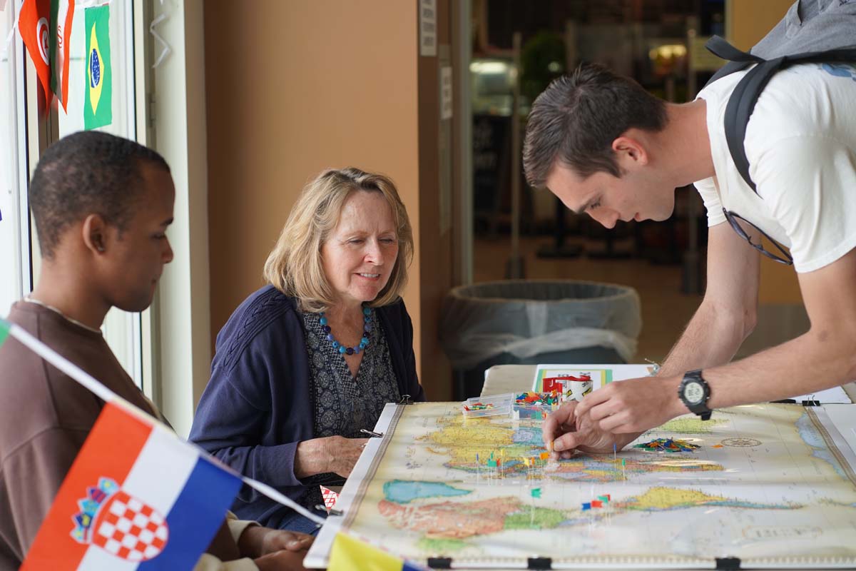 People enjoying Multicultural Day