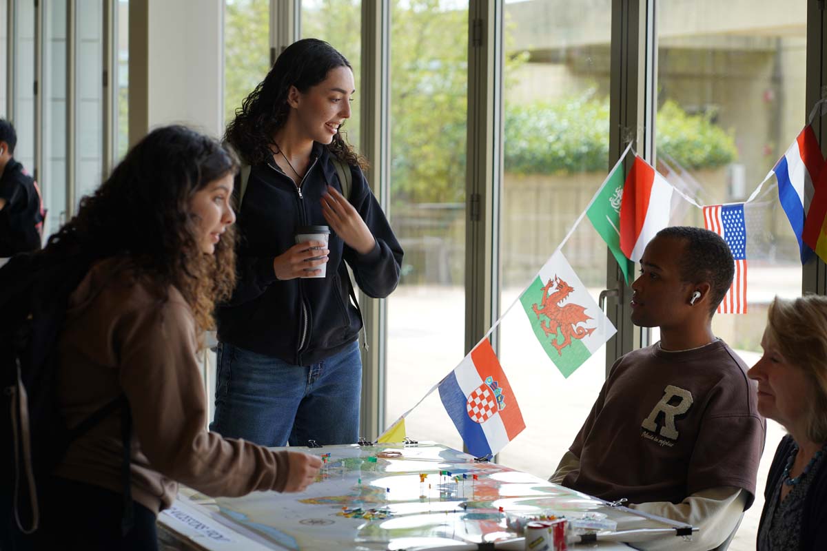People enjoying Multicultural Day
