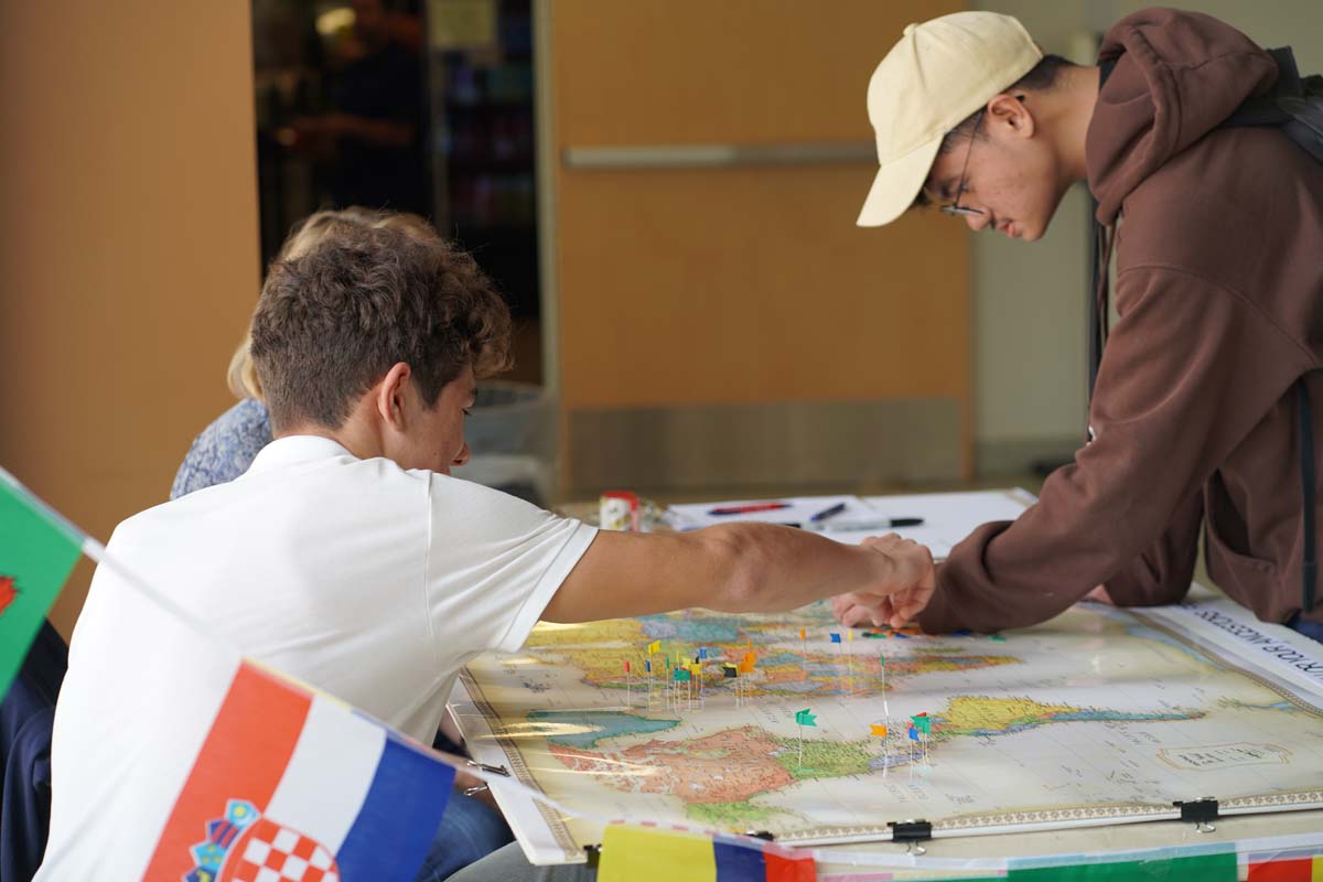 People enjoying Multicultural Day