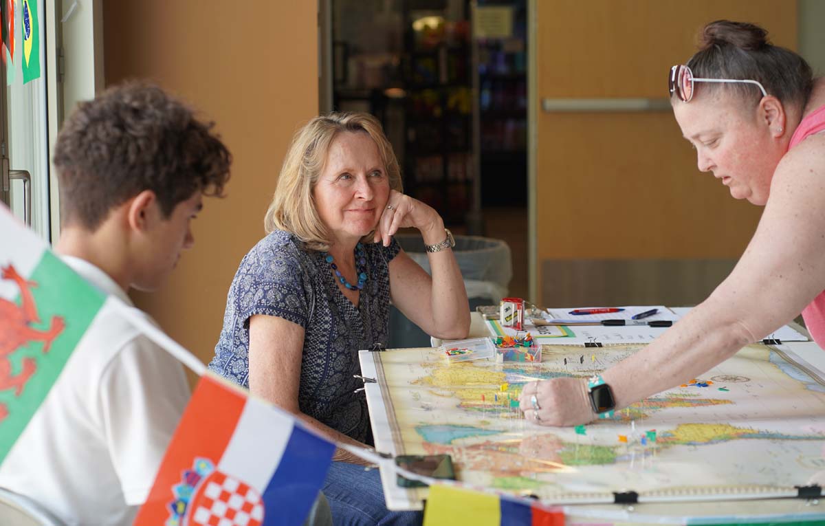 People enjoying Multicultural Day
