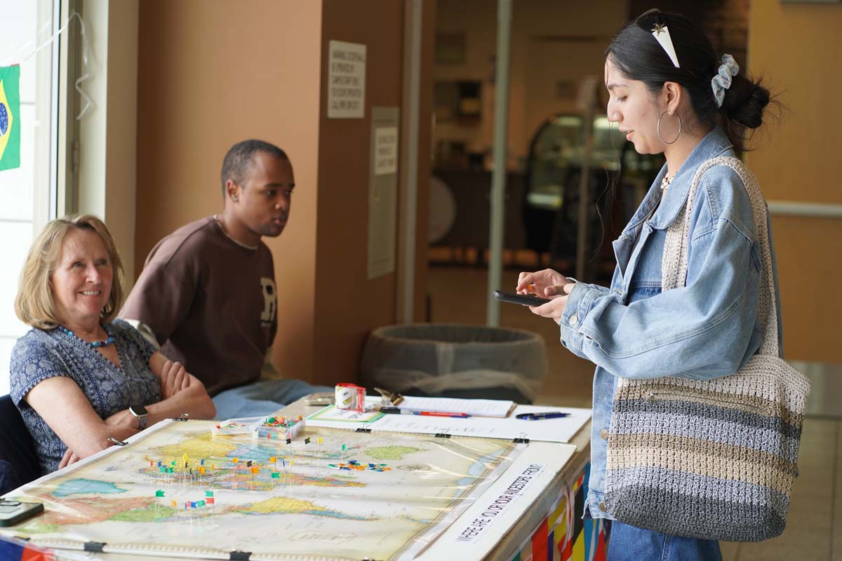 People enjoying Multicultural Day