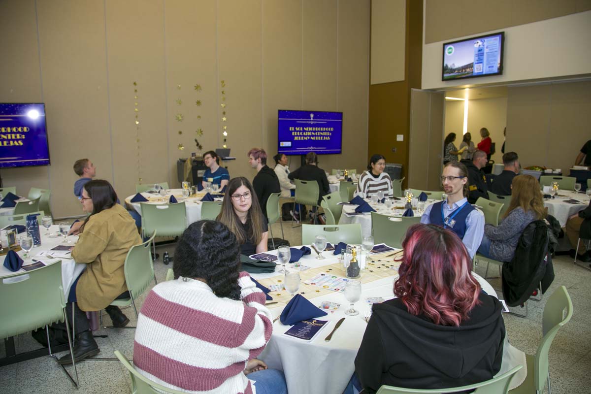 People enjoying the Networking Luncheon and Employer Appreciation Event
