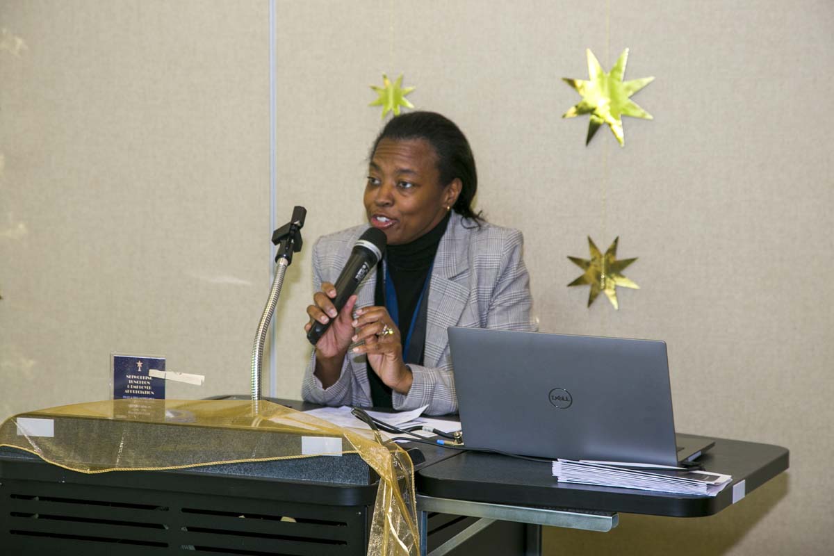People enjoying the Networking Luncheon and Employer Appreciation Event