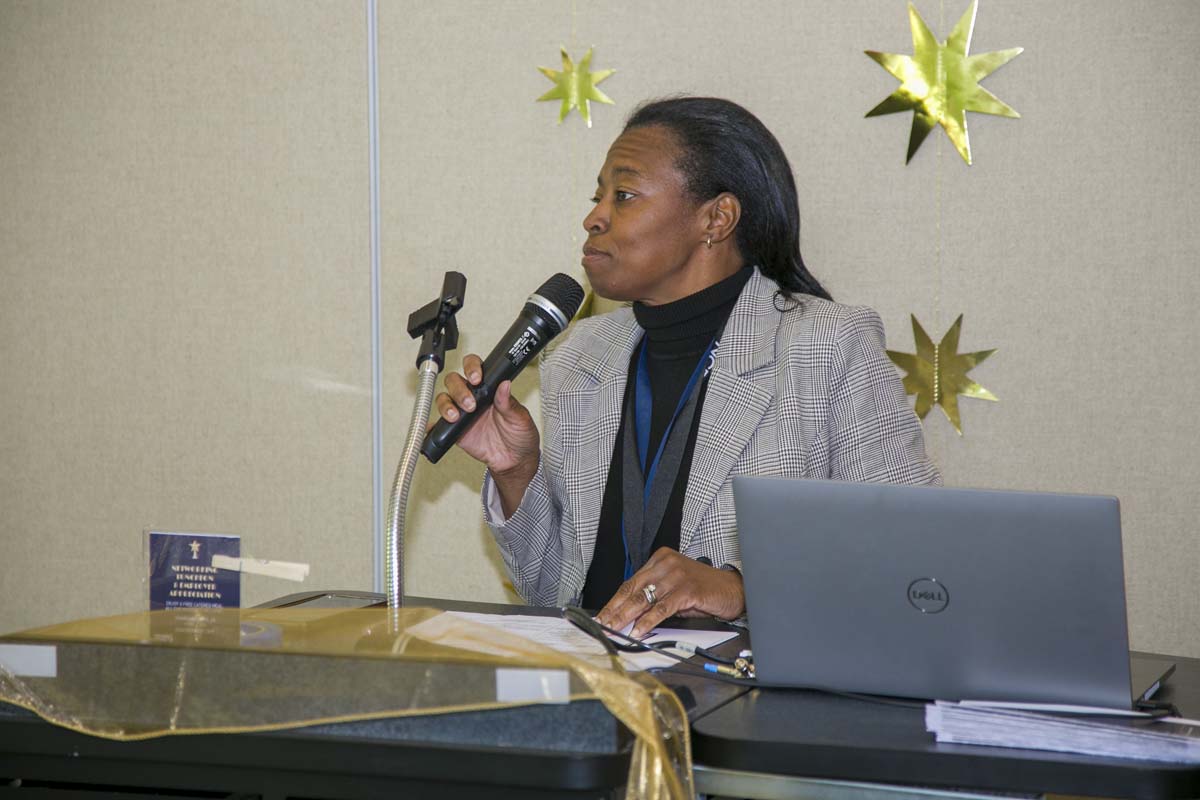 People enjoying the Networking Luncheon and Employer Appreciation Event