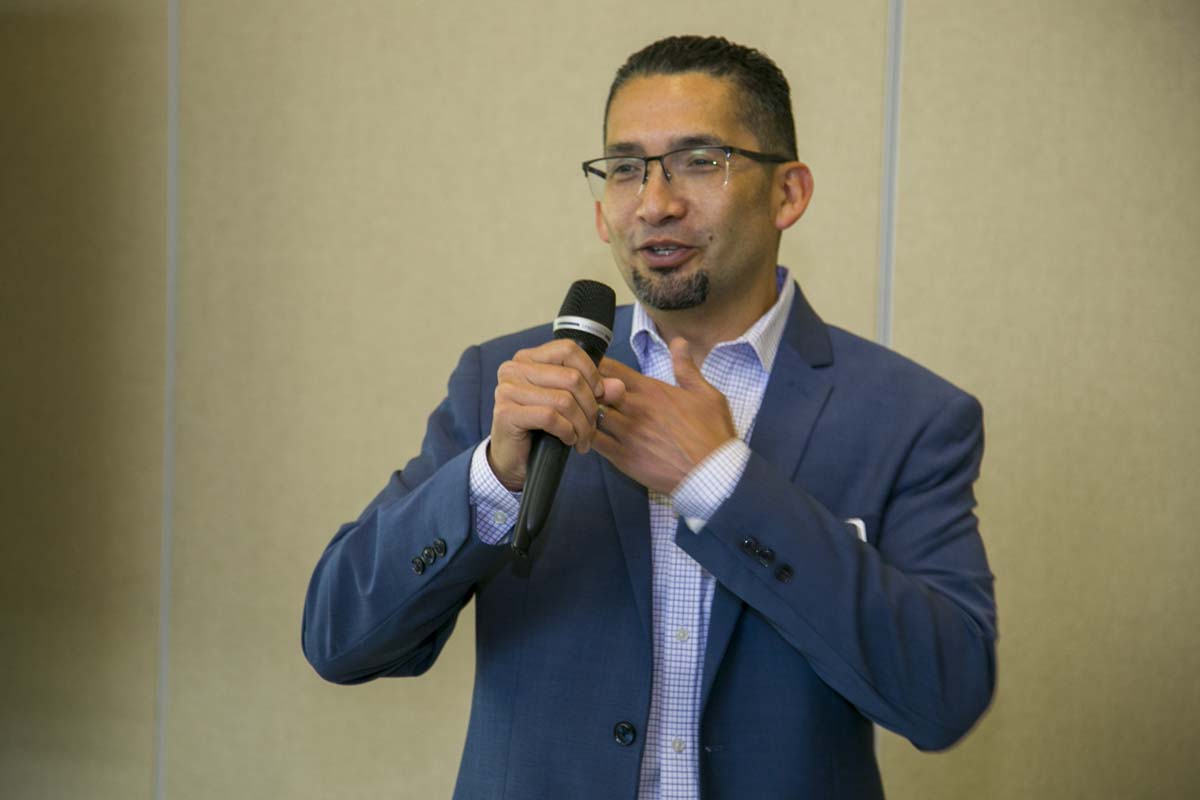 People enjoying the Networking Luncheon and Employer Appreciation Event