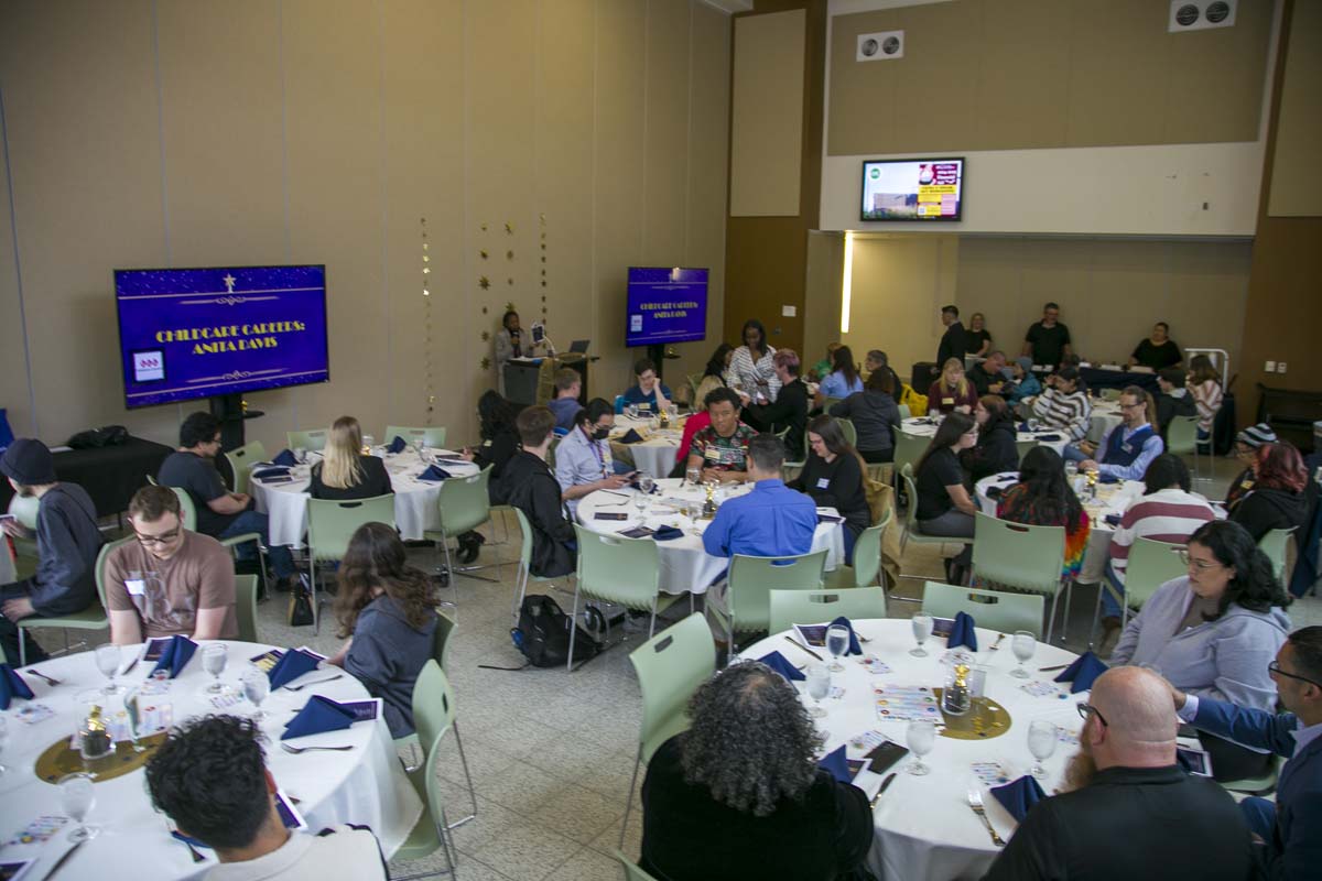 People enjoying the Networking Luncheon and Employer Appreciation Event