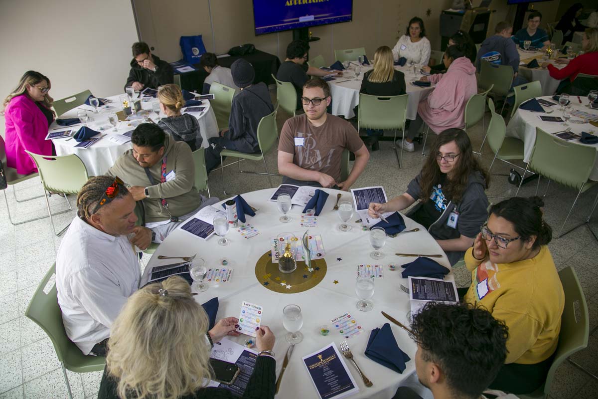 People enjoying the Networking Luncheon and Employer Appreciation Event