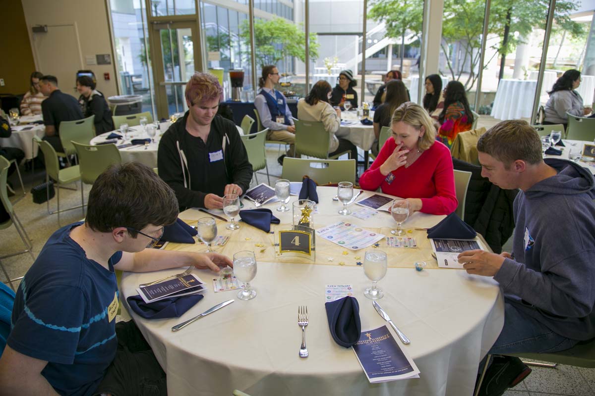 People enjoying the Networking Luncheon and Employer Appreciation Event