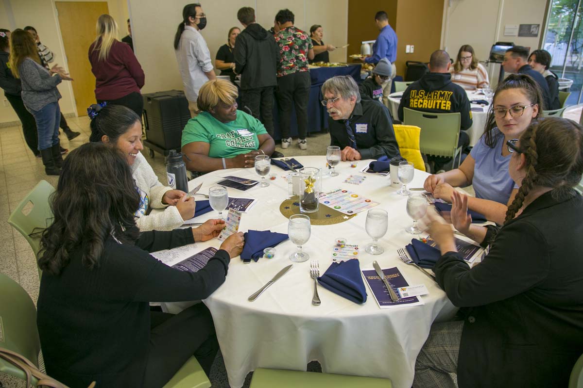 People enjoying the Networking Luncheon and Employer Appreciation Event