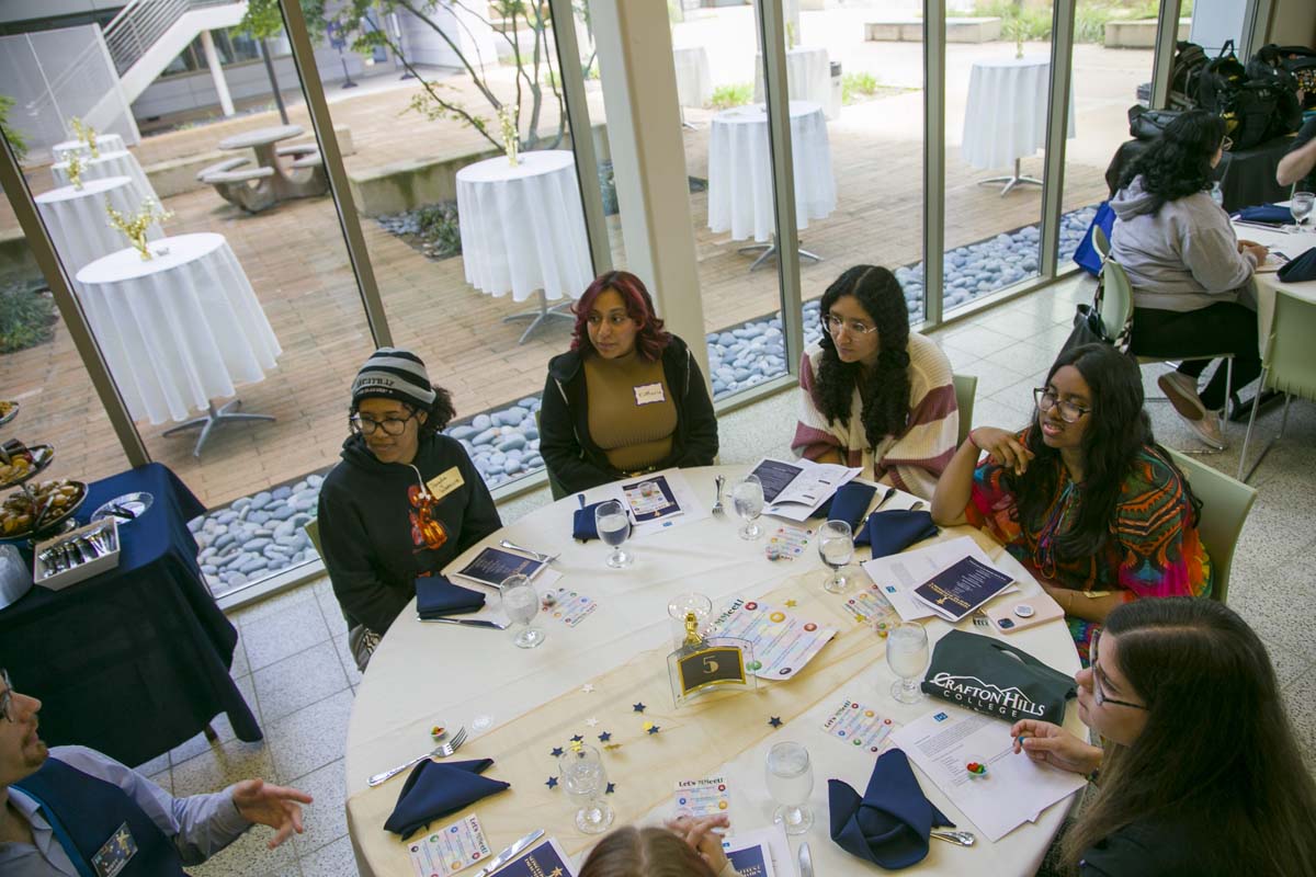 People enjoying the Networking Luncheon and Employer Appreciation Event