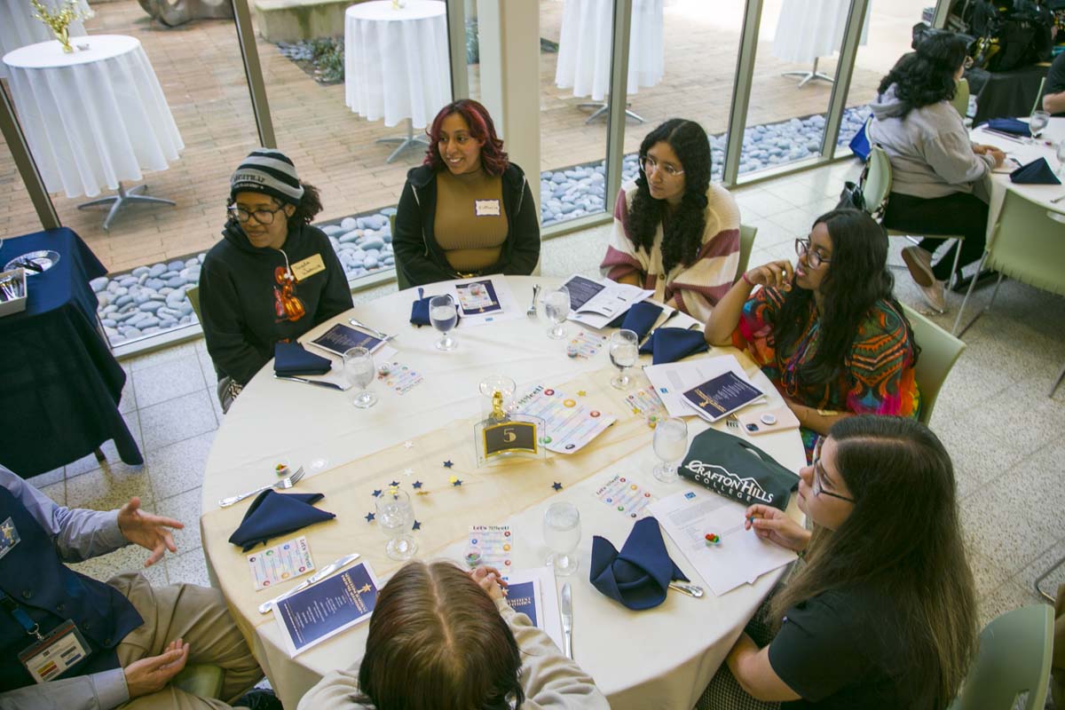 People enjoying the Networking Luncheon and Employer Appreciation Event
