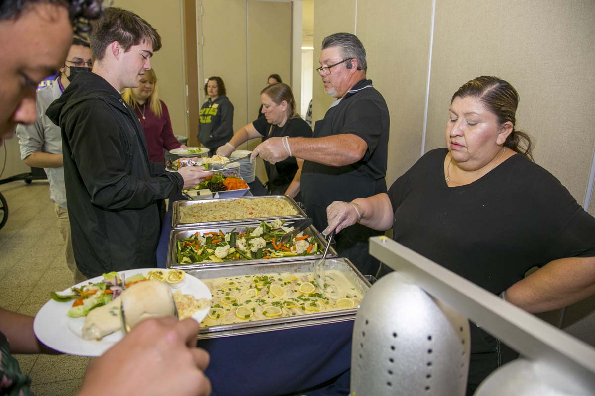 People enjoying the Networking Luncheon and Employer Appreciation Event