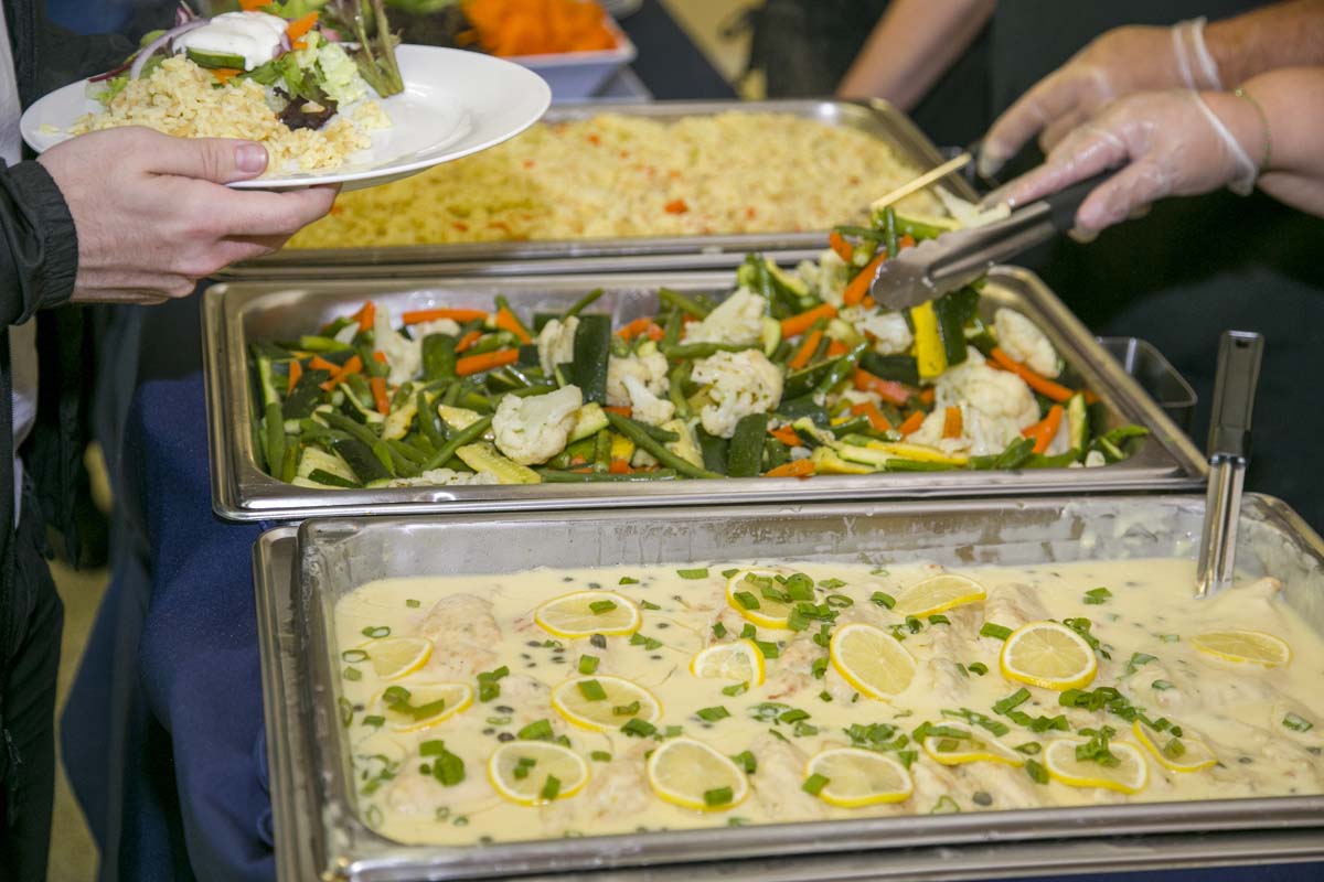 People enjoying the Networking Luncheon and Employer Appreciation Event