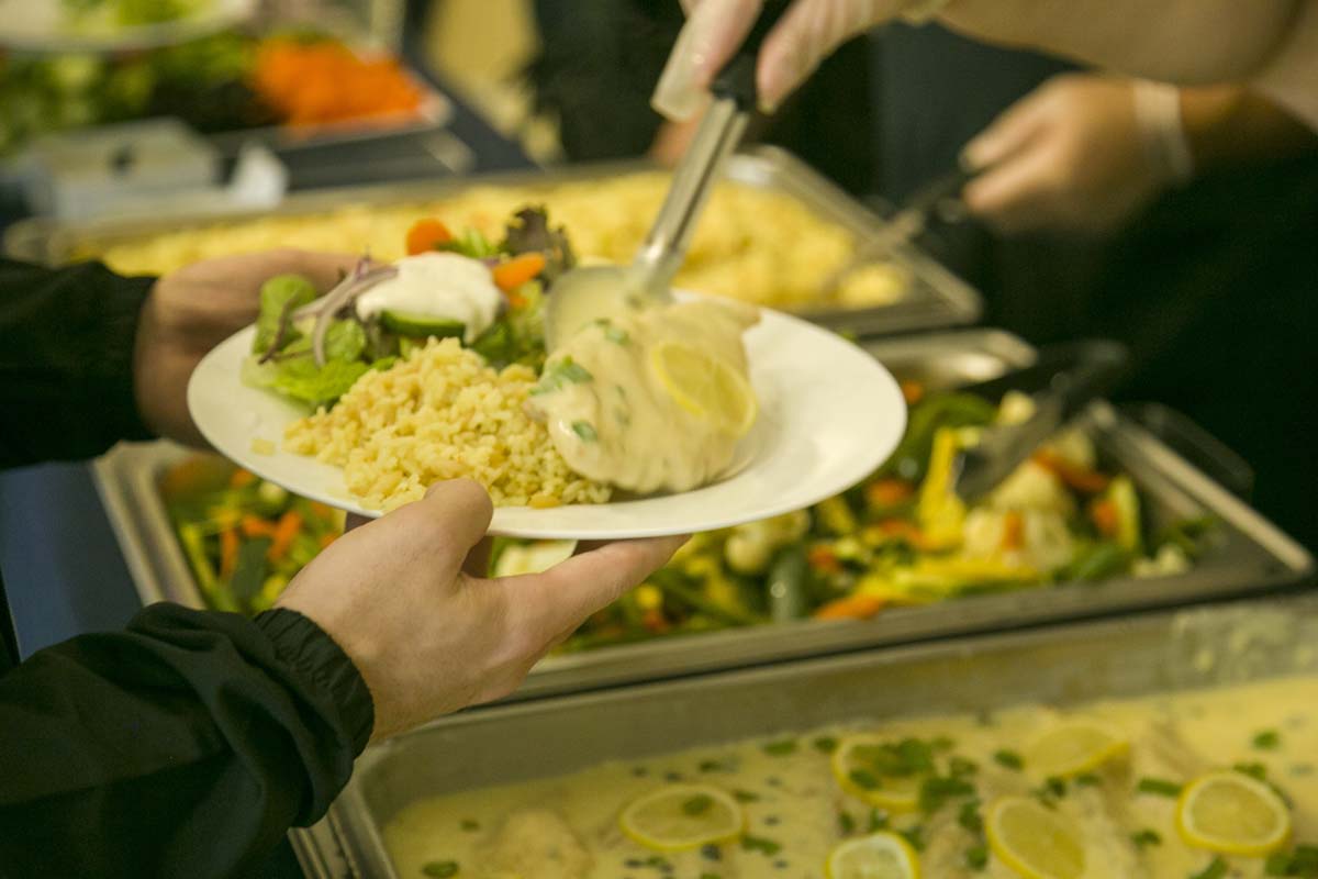 People enjoying the Networking Luncheon and Employer Appreciation Event
