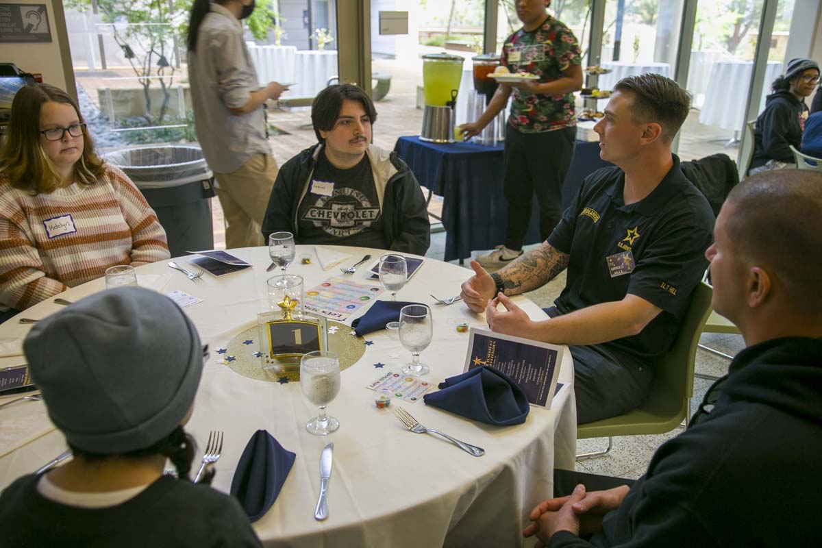 People enjoying the Networking Luncheon and Employer Appreciation Event