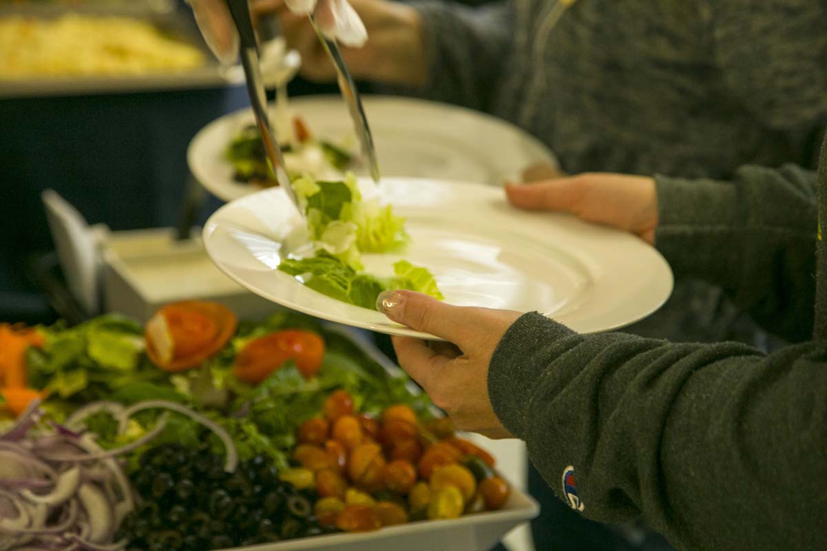 People enjoying the Networking Luncheon and Employer Appreciation Event
