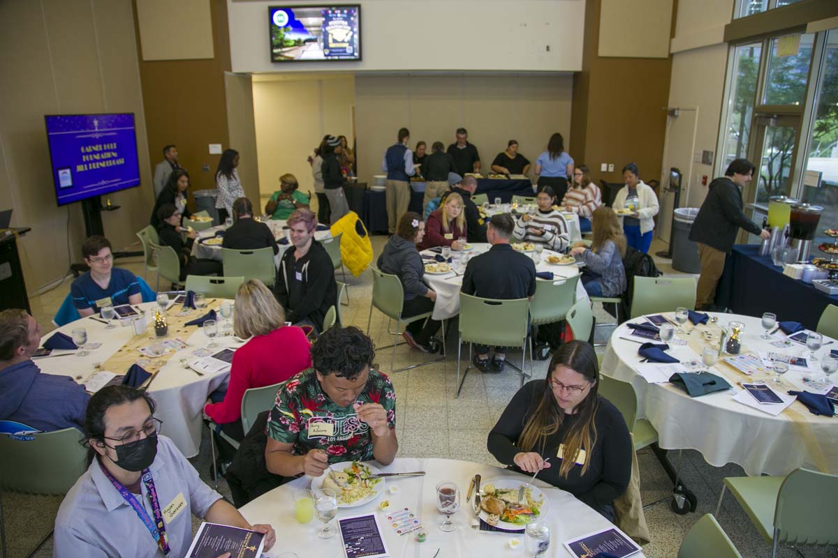 People enjoying the Networking Luncheon and Employer Appreciation Event