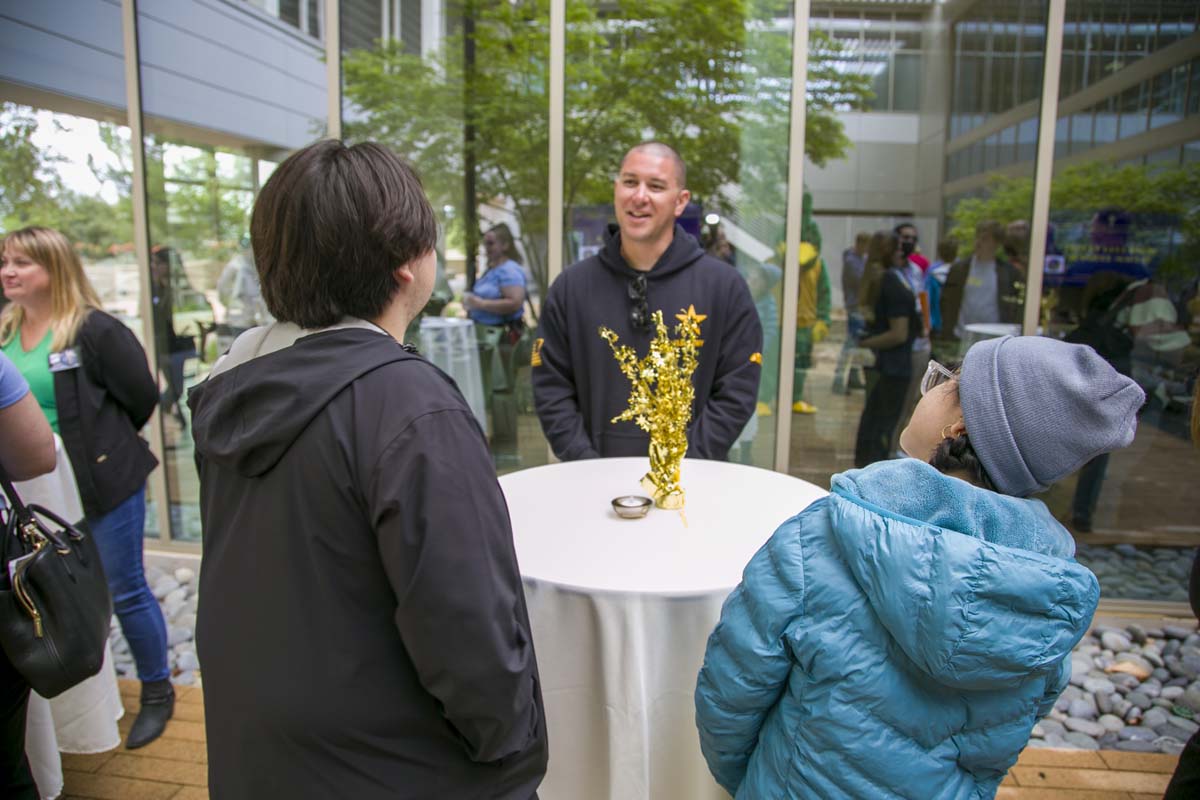 People enjoying the Networking Luncheon and Employer Appreciation Event
