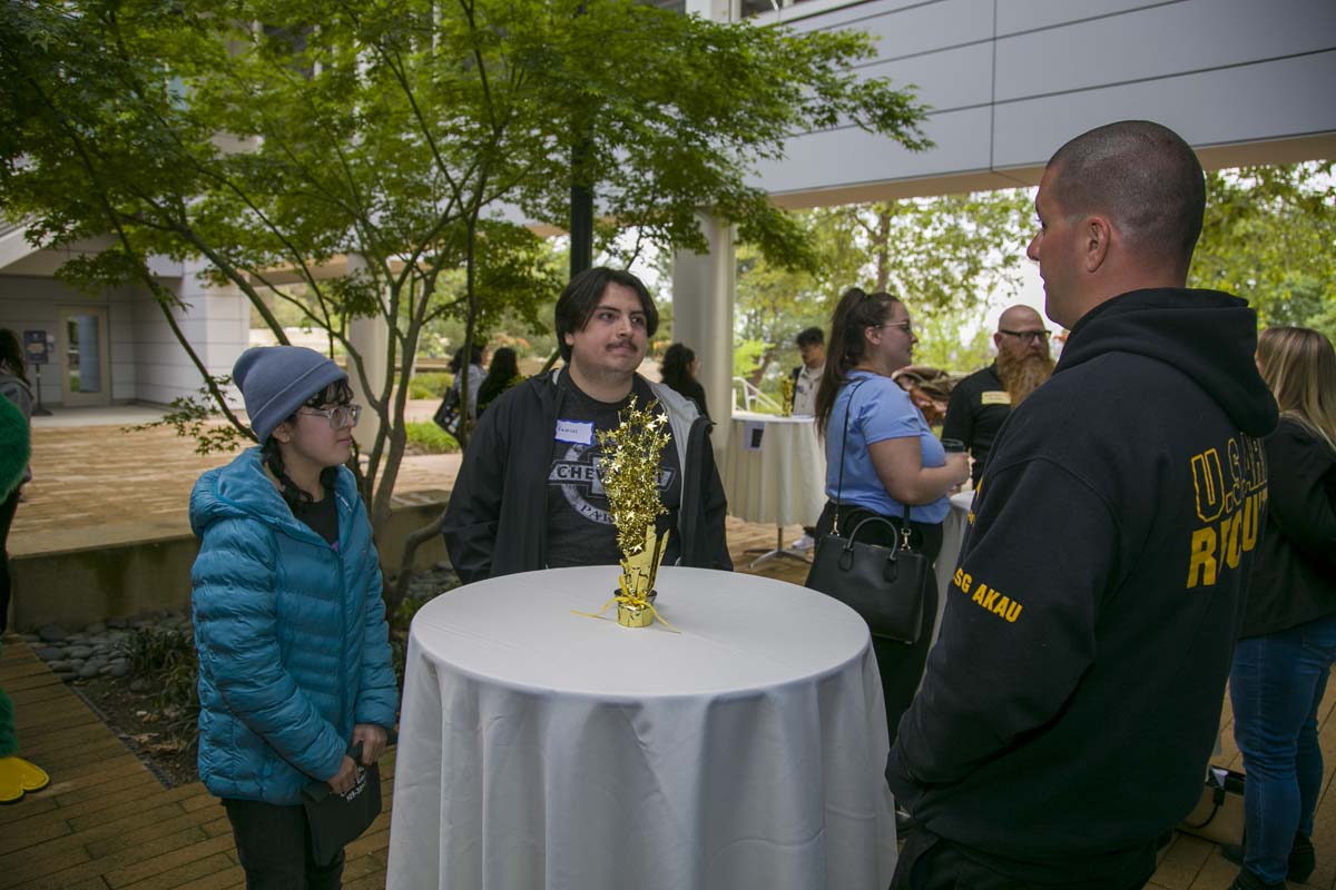 People enjoying the Networking Luncheon and Employer Appreciation Event