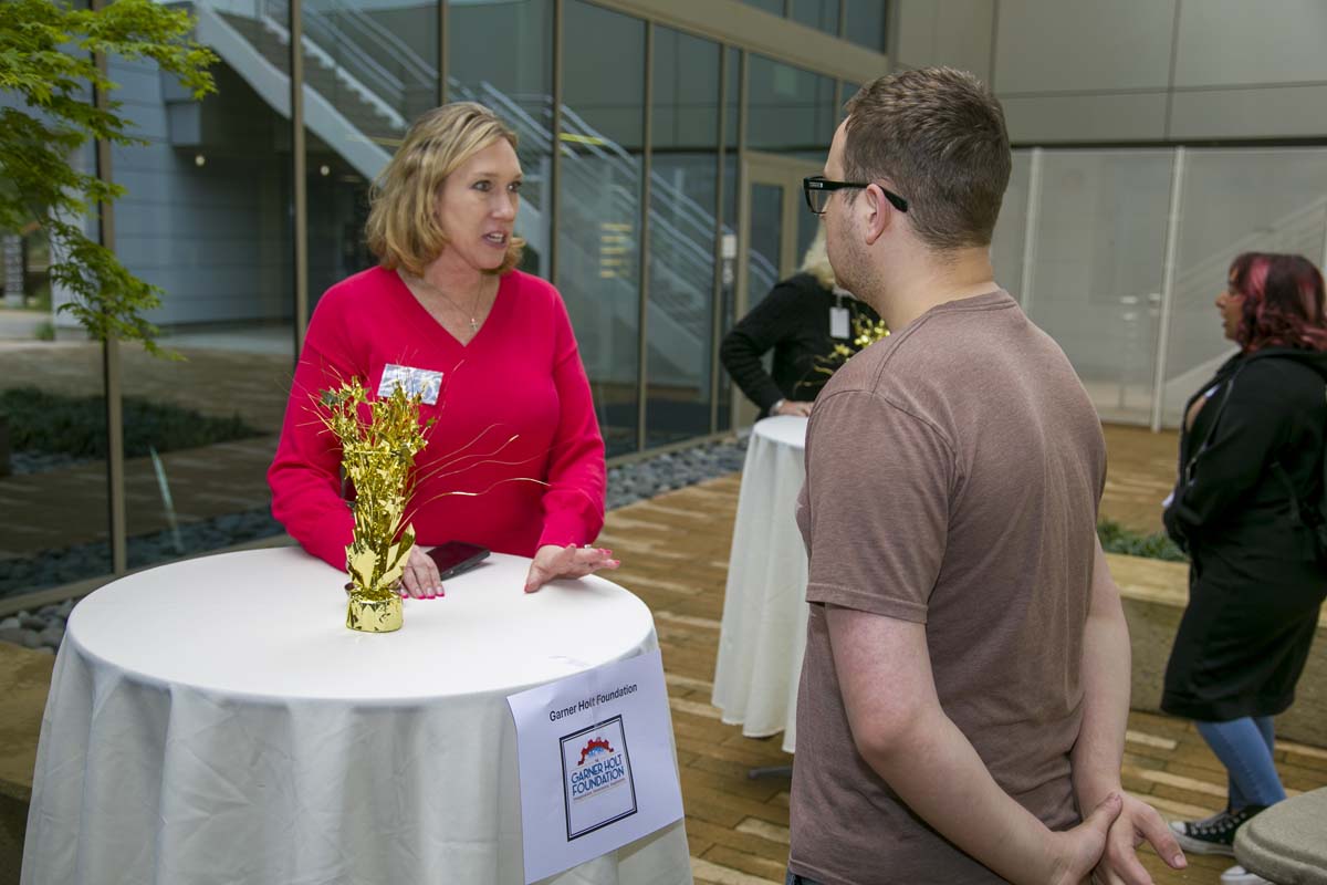 People enjoying the Networking Luncheon and Employer Appreciation Event