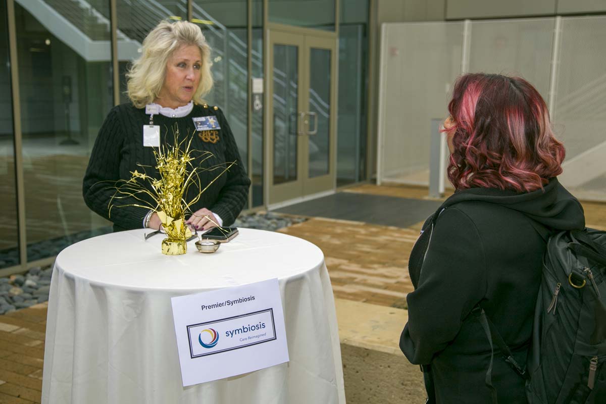 People enjoying the Networking Luncheon and Employer Appreciation Event