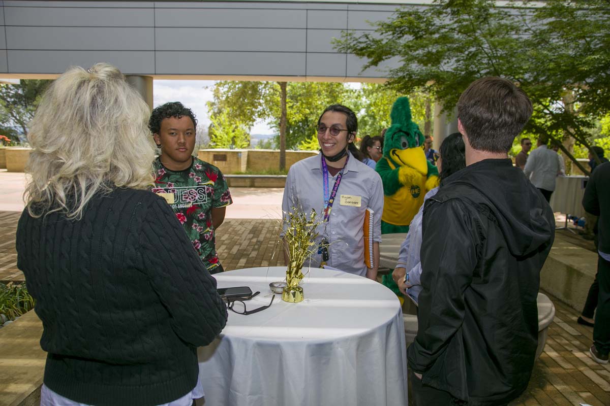 People enjoying the Networking Luncheon and Employer Appreciation Event