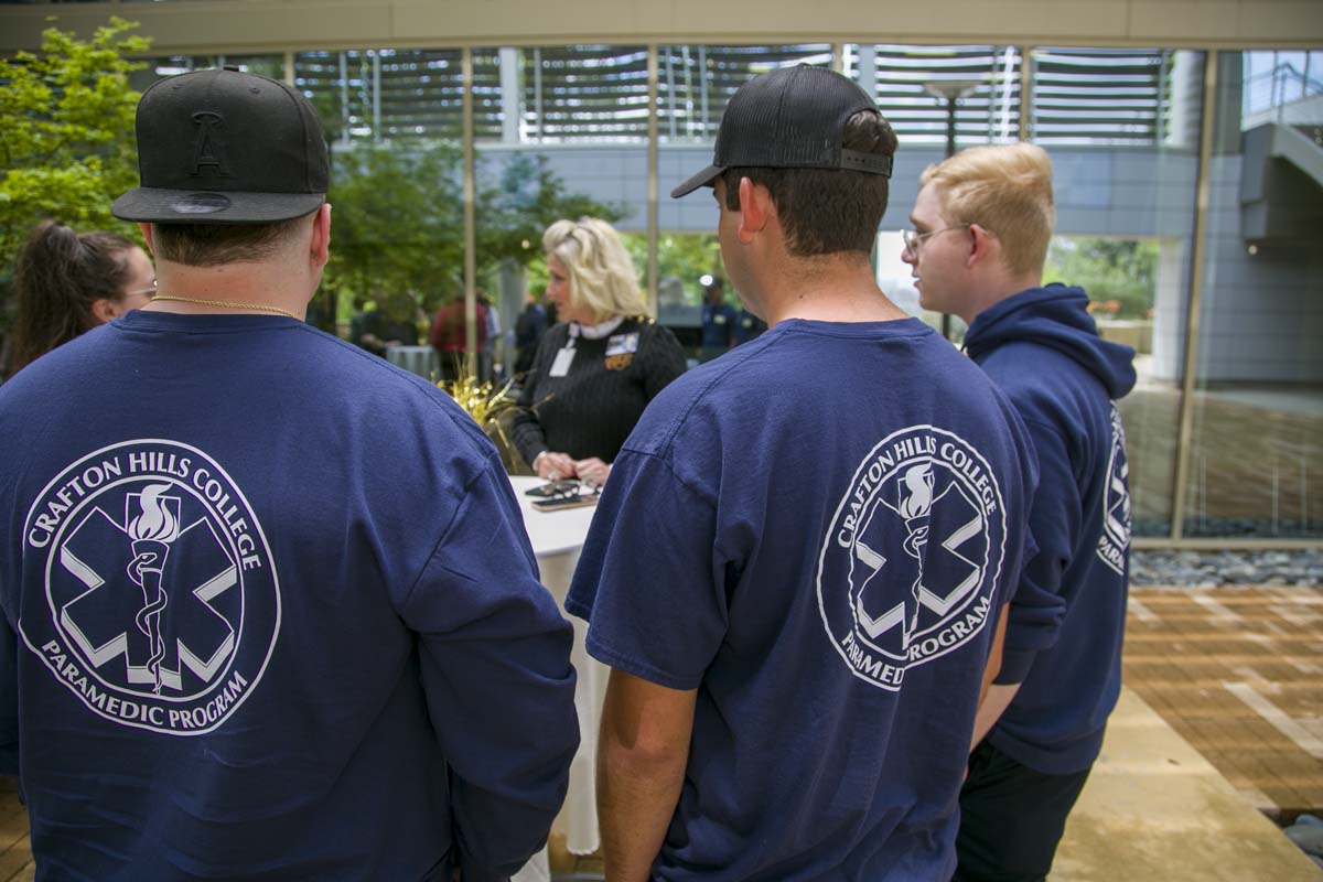 People enjoying the Networking Luncheon and Employer Appreciation Event