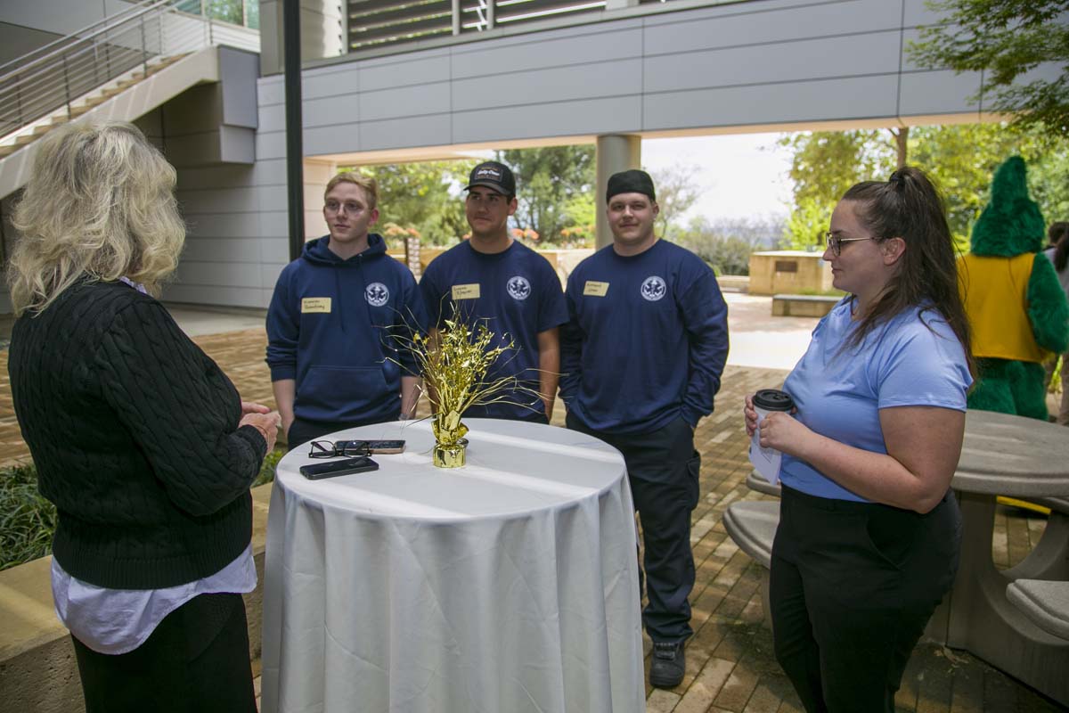 People enjoying the Networking Luncheon and Employer Appreciation Event