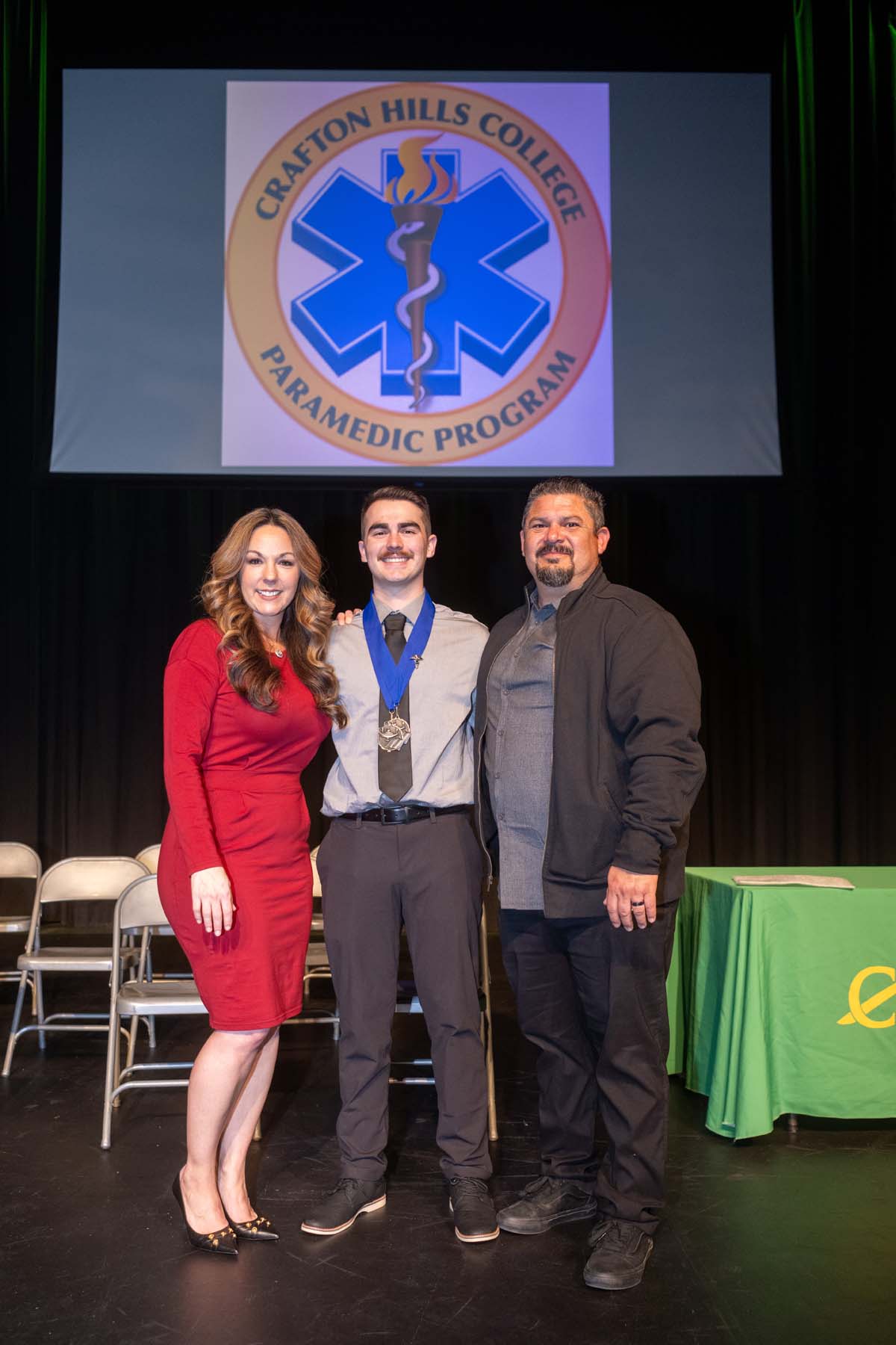People attending Paramedic 102 Graduation at Crafton Hills College.