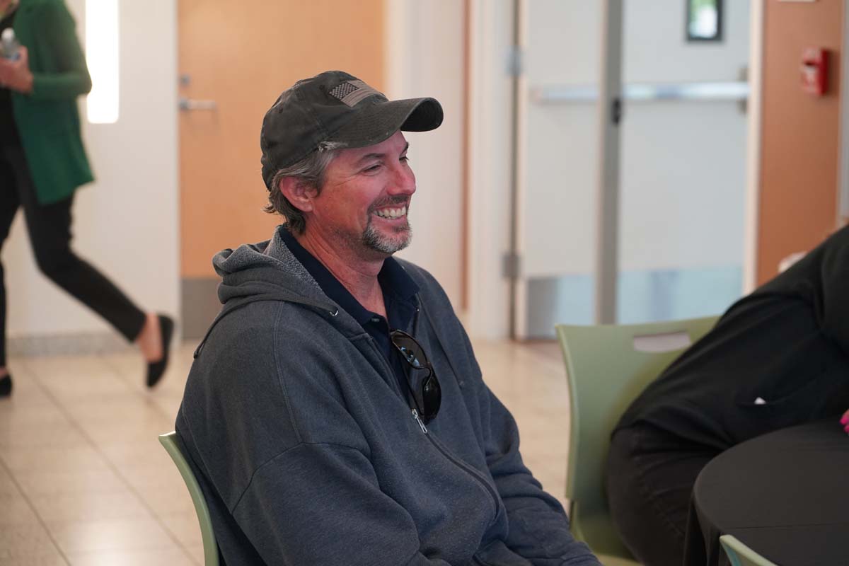 People enjoying the Retiree and Tenure Celebration