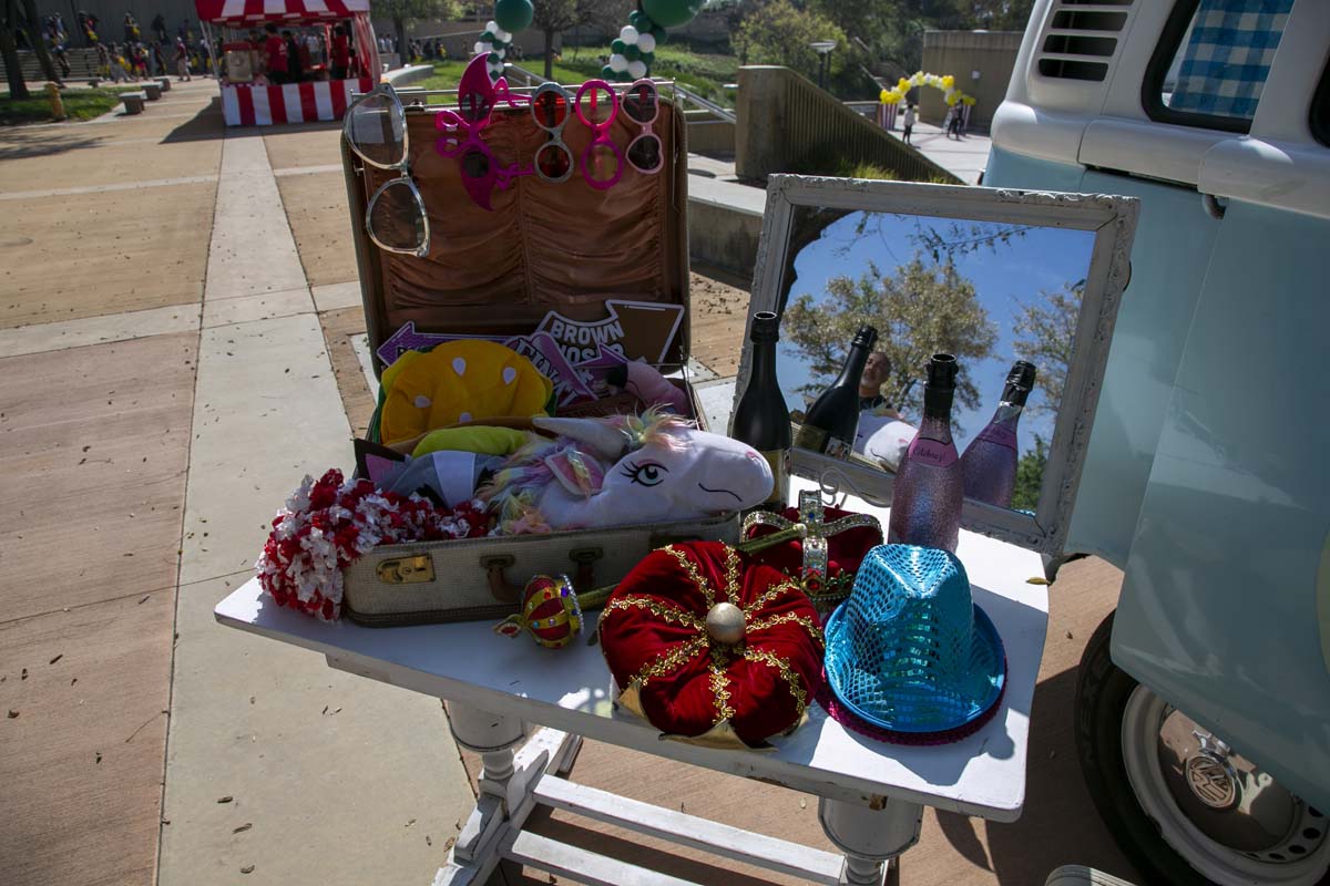 People enjoying Senior Day