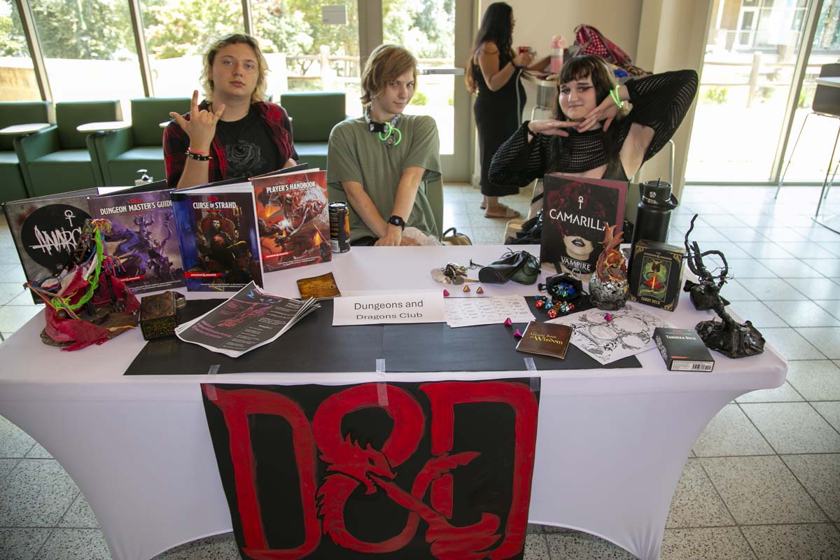 Students at Roadrunner Rally