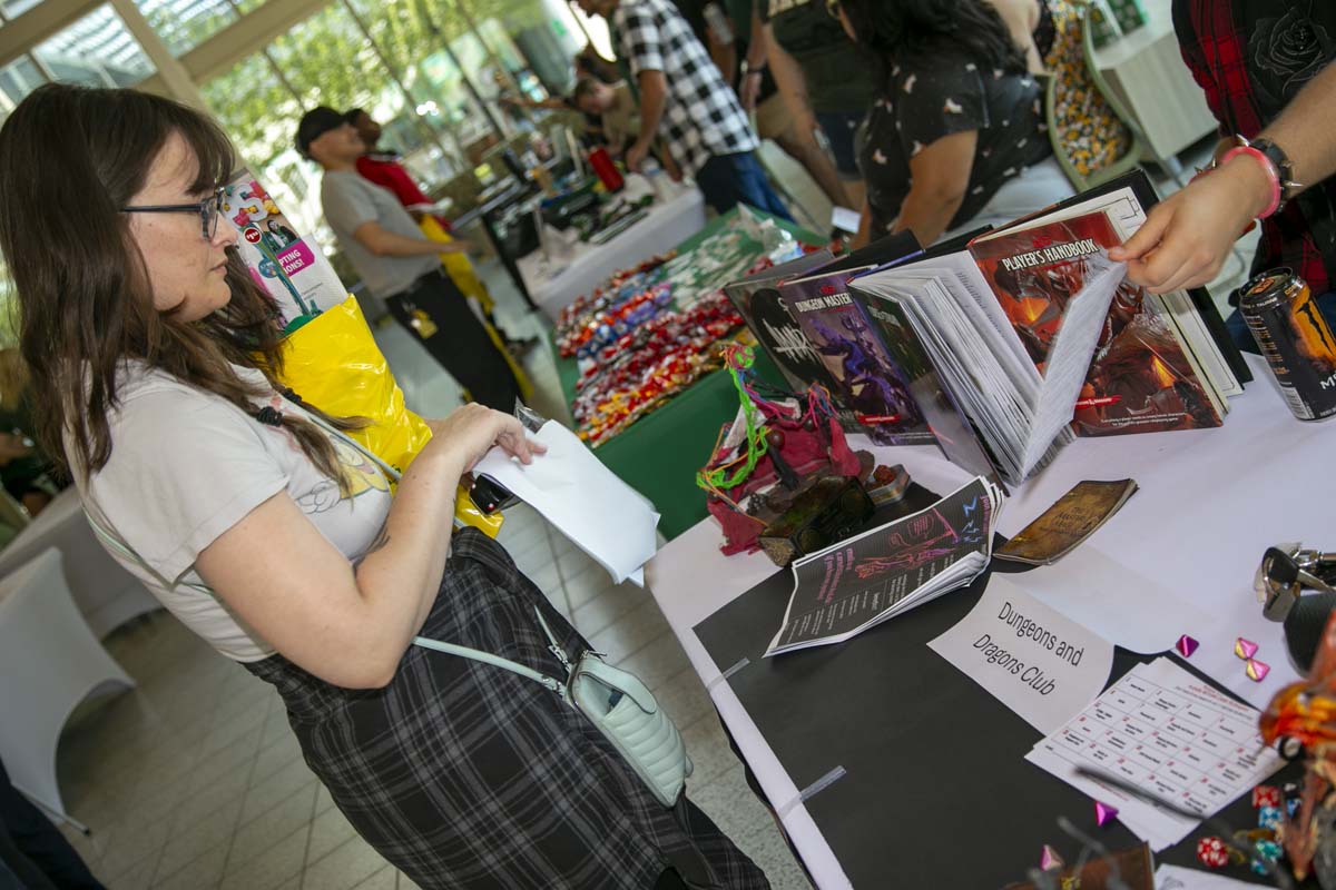Students at Roadrunner Rally