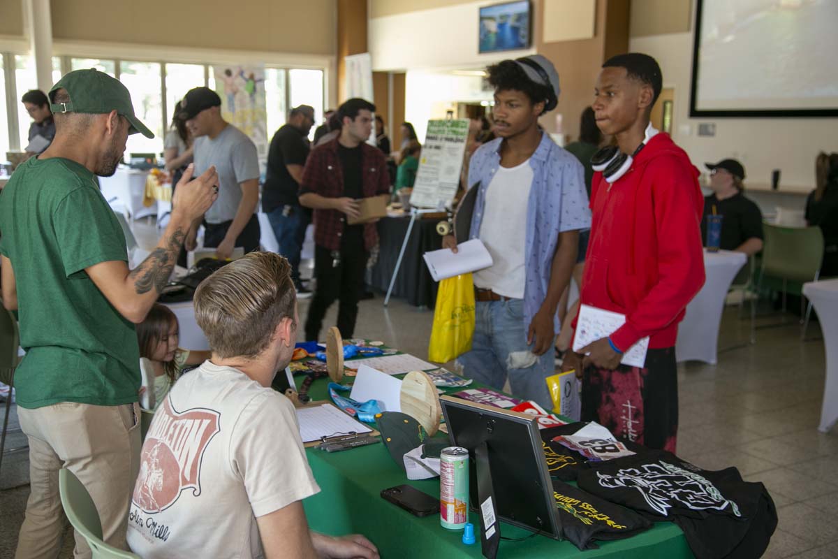 Students at Roadrunner Rally