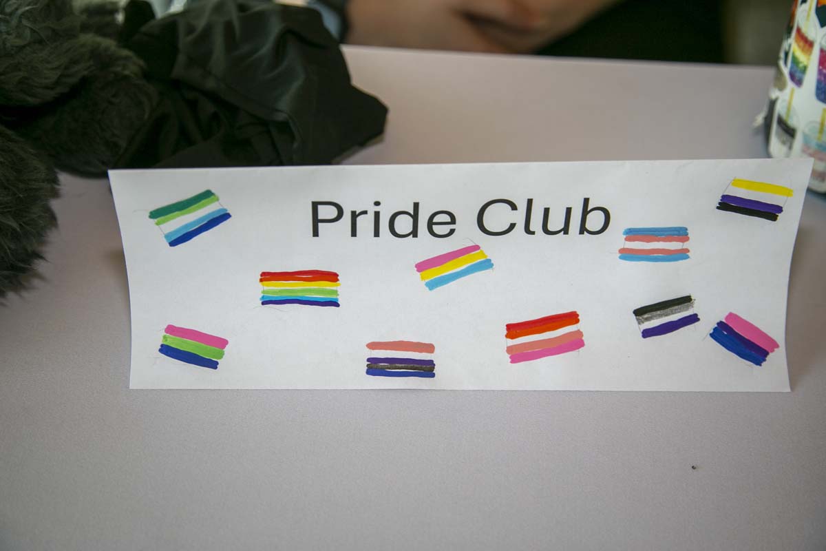 Students at Roadrunner Rally