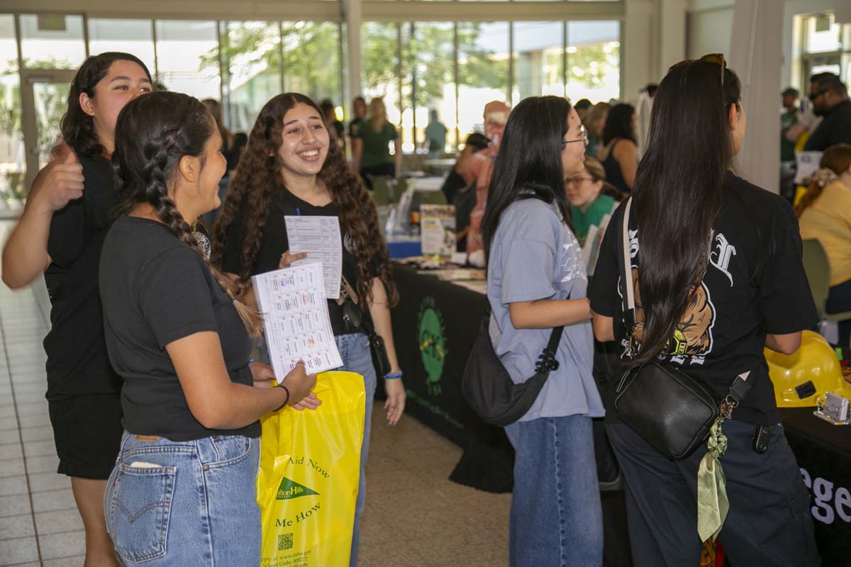 Students at Roadrunner Rally