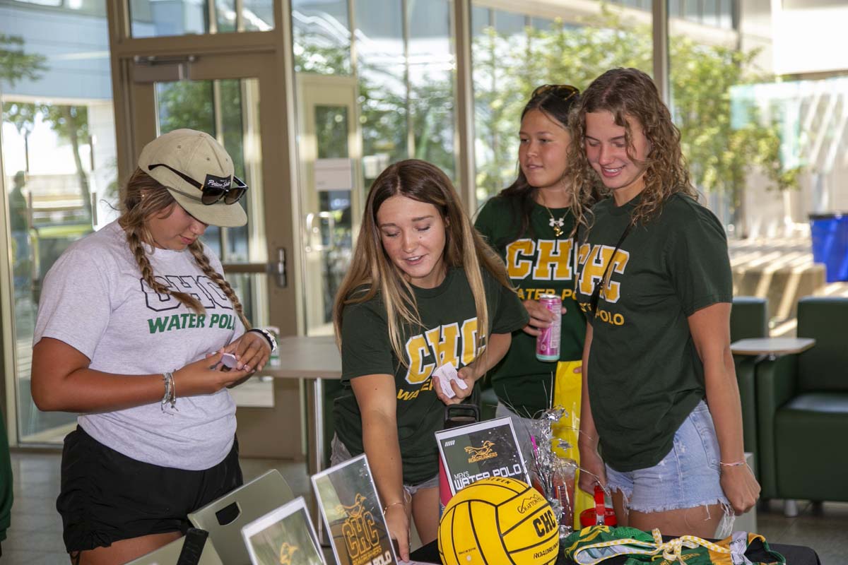 Students at Roadrunner Rally