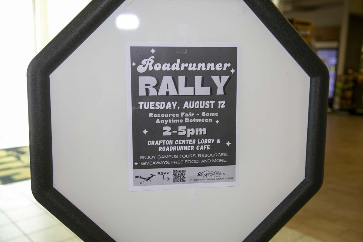 Students at Roadrunner Rally