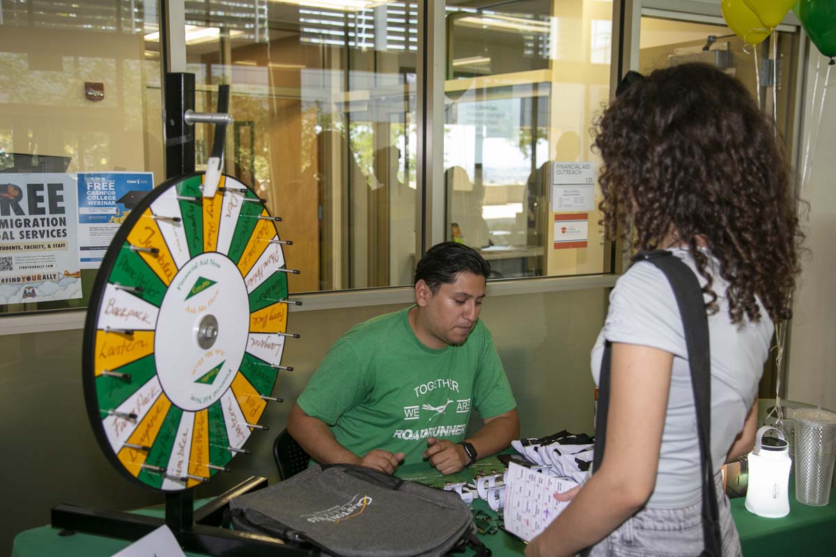 Students at Roadrunner Rally