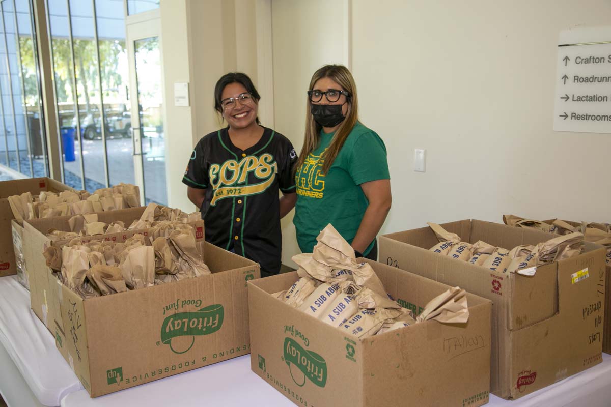 Students at Roadrunner Rally