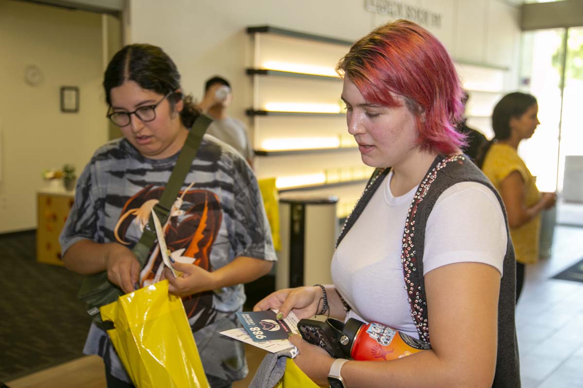 Students at Roadrunner Rally
