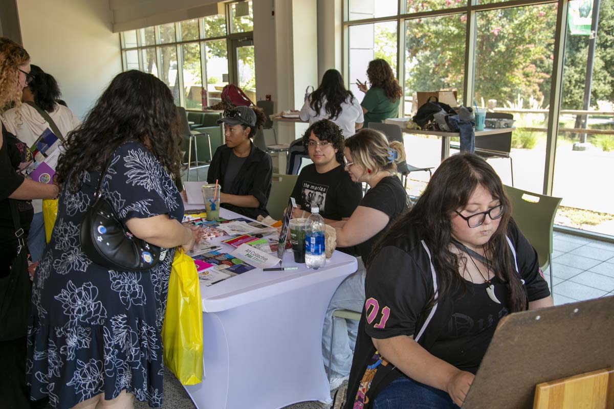 Students at Roadrunner Rally