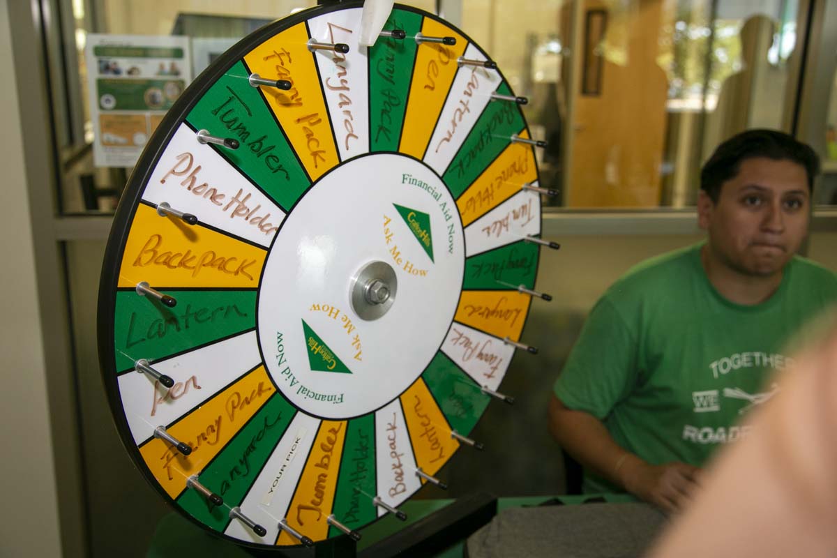 Students at Roadrunner Rally