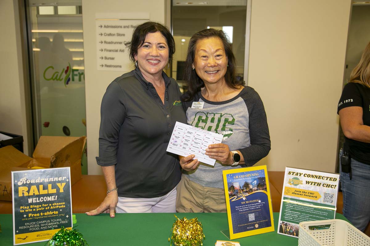 Students at Roadrunner Rally