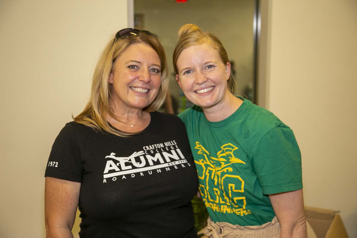 Students at Roadrunner Rally