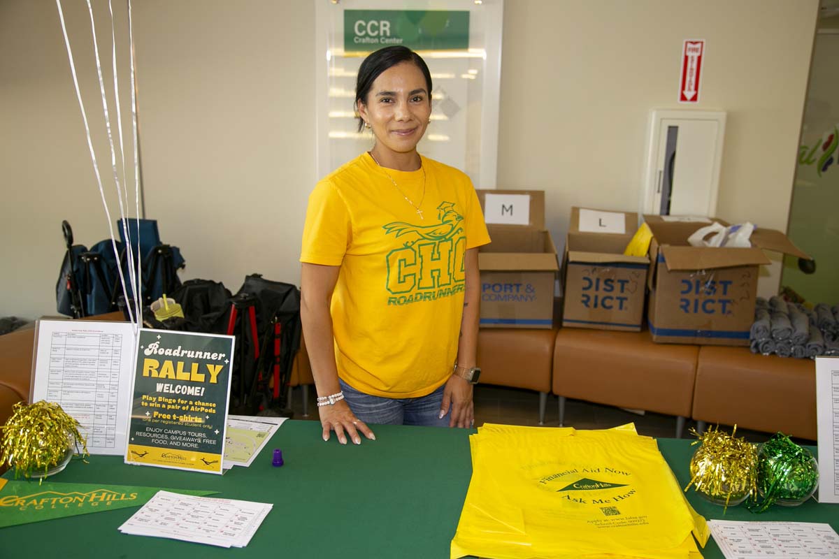 Students at Roadrunner Rally