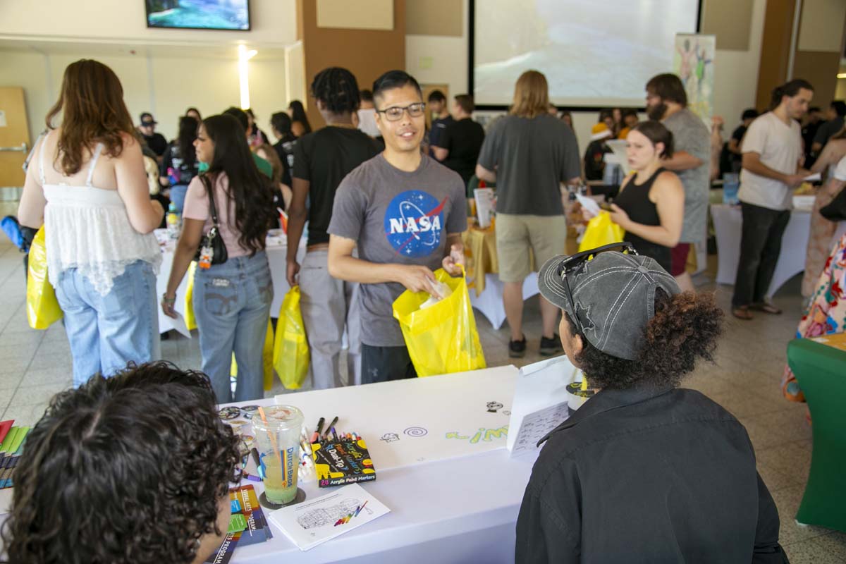 Students at Roadrunner Rally