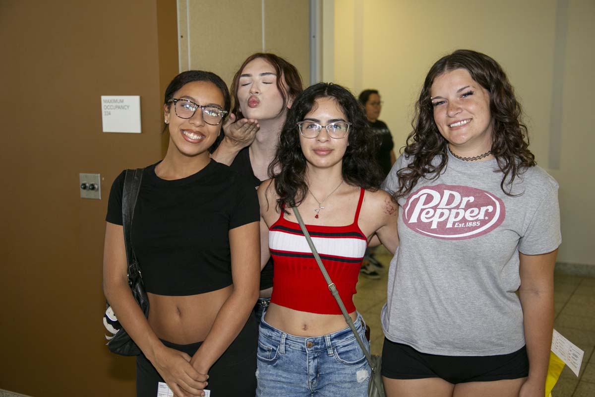 Students at Roadrunner Rally