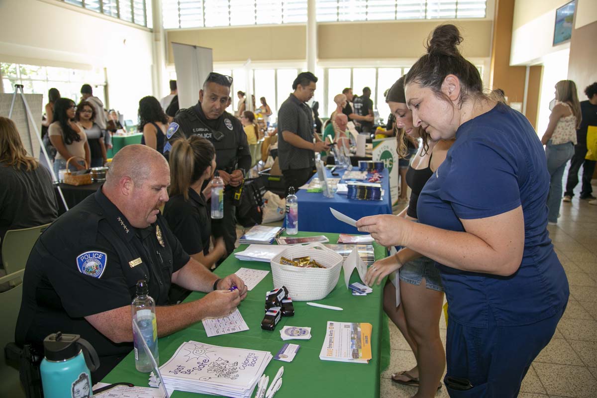 Students at Roadrunner Rally