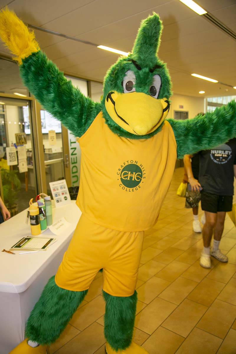 Students at Roadrunner Rally